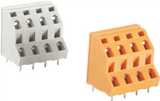 Morsettiera senza viti a doppia fila da 7,62 mm