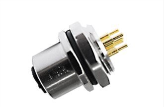 M12 Female Rear Fastened A-Coding 3PIN PG9