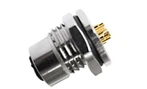 M12 Femmina Tipo a saldare Fissaggio anteriore A-Codifica 4PIN PG9