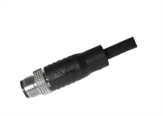 M12 Maschio Dritto Scudo A Codifica 17PIN