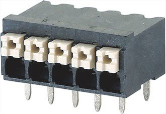 Connettore a molla da 3,5 mm ad alta temperatura ad angolo retto